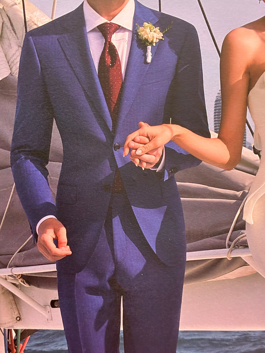 Custom wedding suiting engineered for the ceremony and every detail in between.