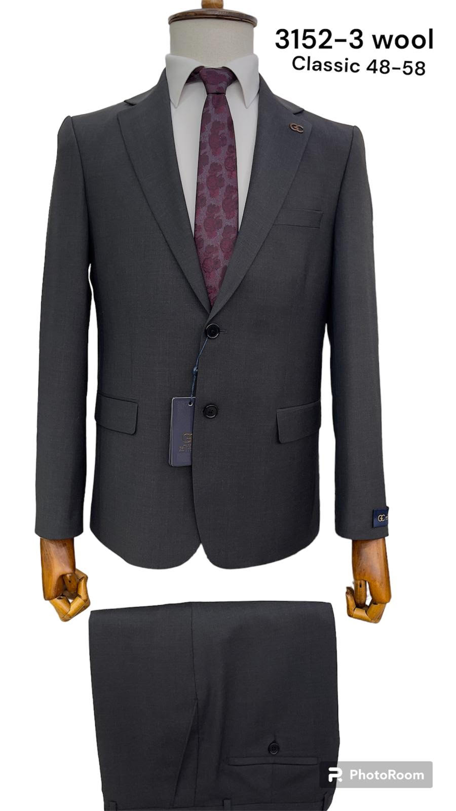 Men’s Silver Star Suit 3152 – Timeless Tailored Fit