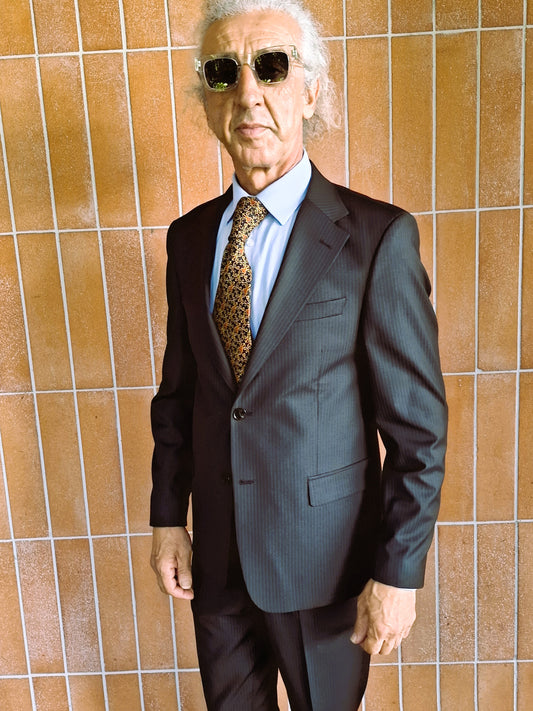 Men’s Suit 3189 – Modern Pinstripe Formal Suit