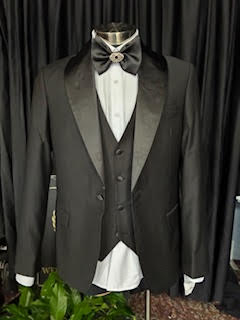 Classic Black Tuxedo for Grooms & Groomsmen – West End Tailor Brisbane Tuxedo 3201